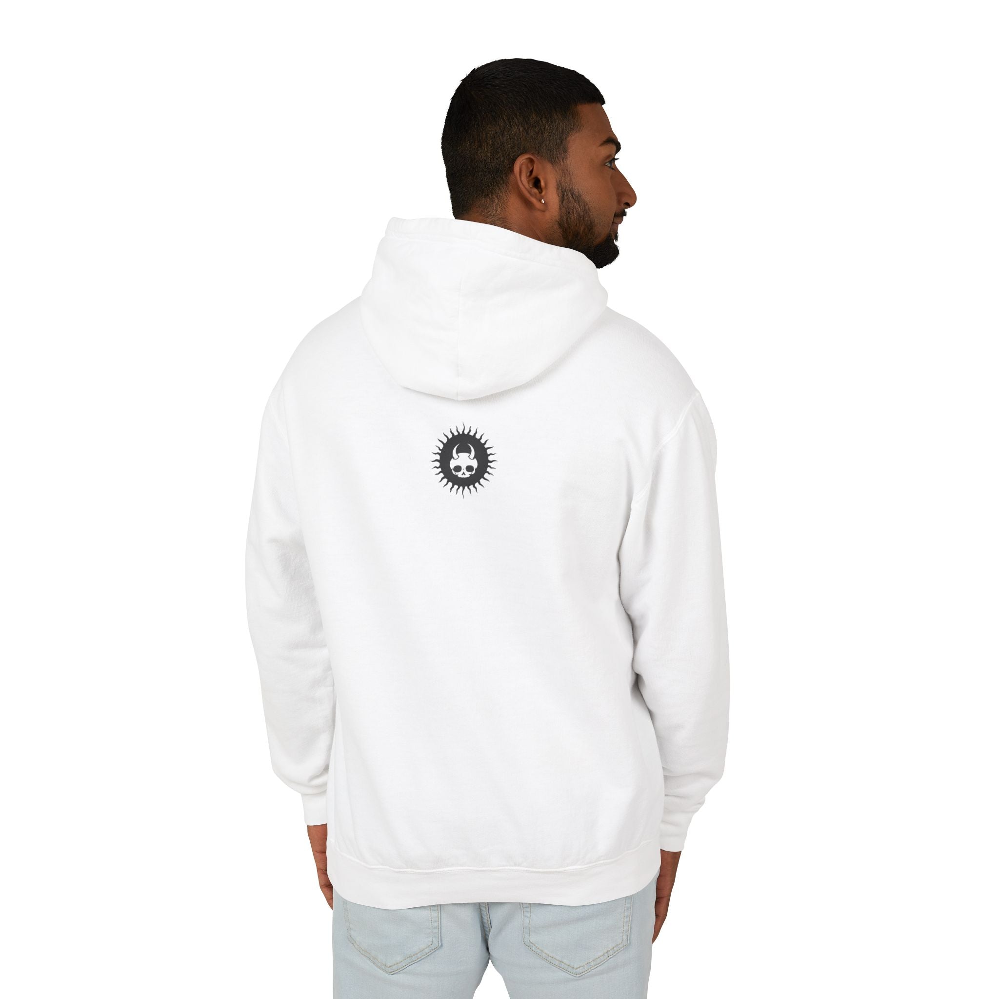 WAKE BAKE LIVE REPEAT - Unisex Lightweight Hooded Sweatshirt - Damned Threads